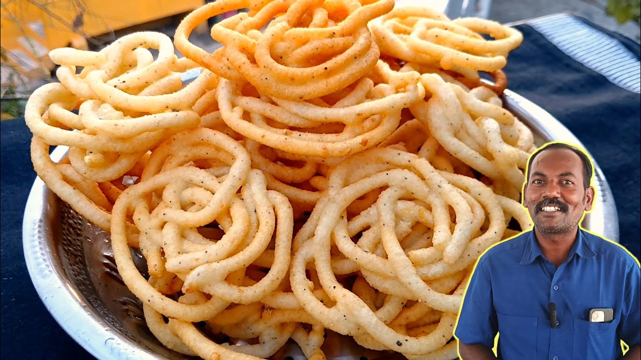 அரிசி மாவு இல்லாமல் மொறு மொறு முறுக்கு😲🔥Murukku recipe tamil |instant murukku recipe | crispymurukku