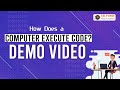 How does a computer execute code  demo  selfmade ninja academy
