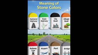 meaning of stone Colour code City, Village, others show.