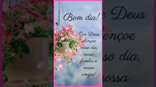 Mensagem de bom dia - Que Deus abençoe nosso dia, nossa família e nossos amigos!