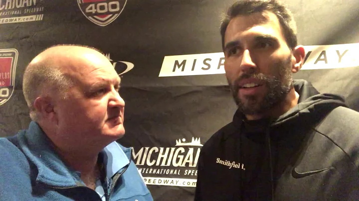 Aric Almirola promoting MIS, Stewart-Haas teamwork...