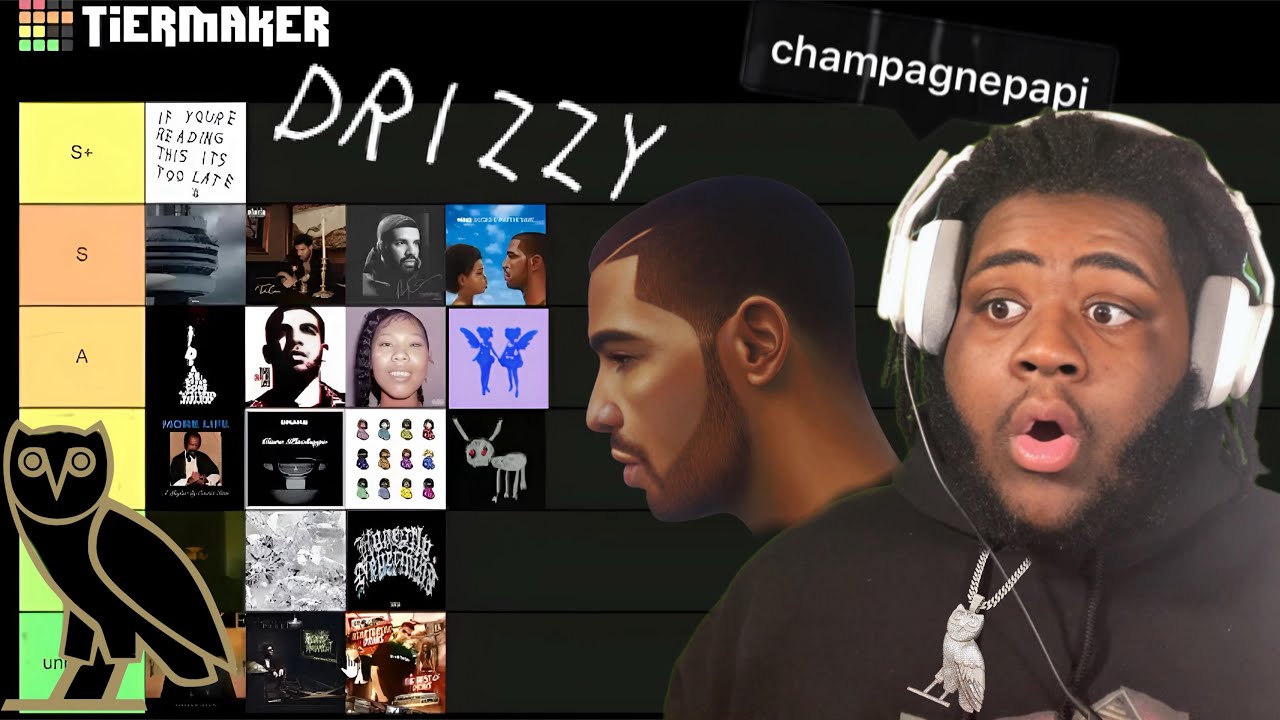 Ranking EVERY Drake Album… Is This Controversial!!? - YouTube