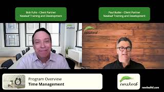 Program Overview: Time Management w/Bob Fuhs