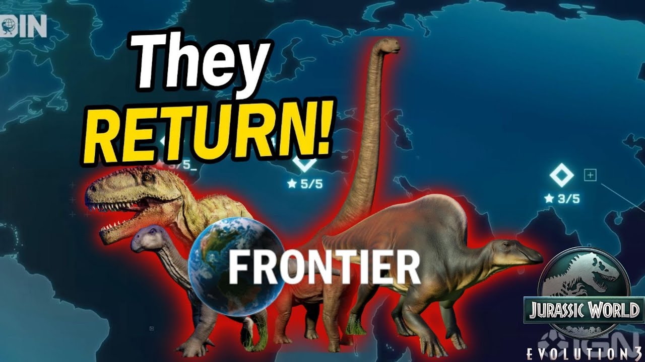FRONTIER MODELS BACK!, Hatchery PREVIEW + More! | Jurassic World ...
