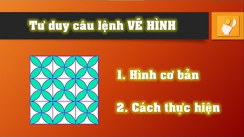 LẬP TRÌNH PYTHON - SCRATCH | TIN HỌC TRẺ VẼ HÌNH | BÀI 1: GẠCH LÁT NỀN