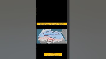 Imp Map Prelims 2023 Sahel Region#iasprelims2023 #iaswithsantosh