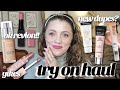 Drugstore Try-On Haul // let&#39;s try a bunch of new makeup releases together!!