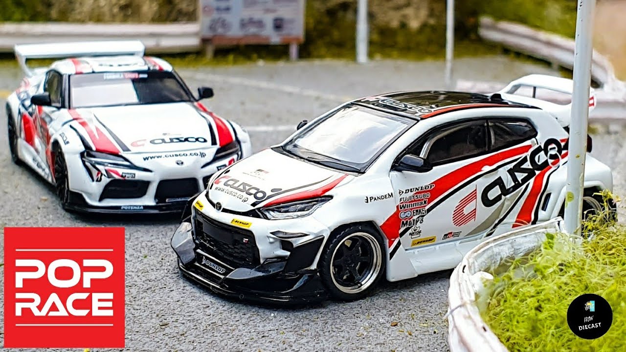 Modèle réduit Toyota Yaris / Pandem, Blanc, Cusco 1/43 | Ixo