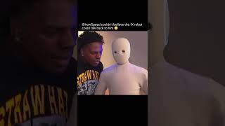 IShowSpeed couldn’t believe the 1X robot could talk to him 😳🔥Via: @ishowspeed