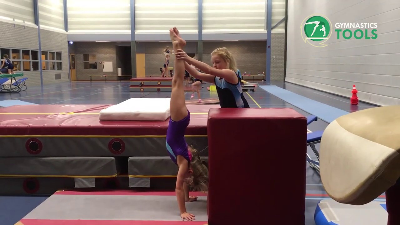 Back Handspring Drills & Exercises Floor Gymnastics YouTube