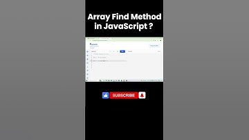 Array Find Method in JavaScript #coding #codingtips #webdesign #aitools #webdevelopment #shorts