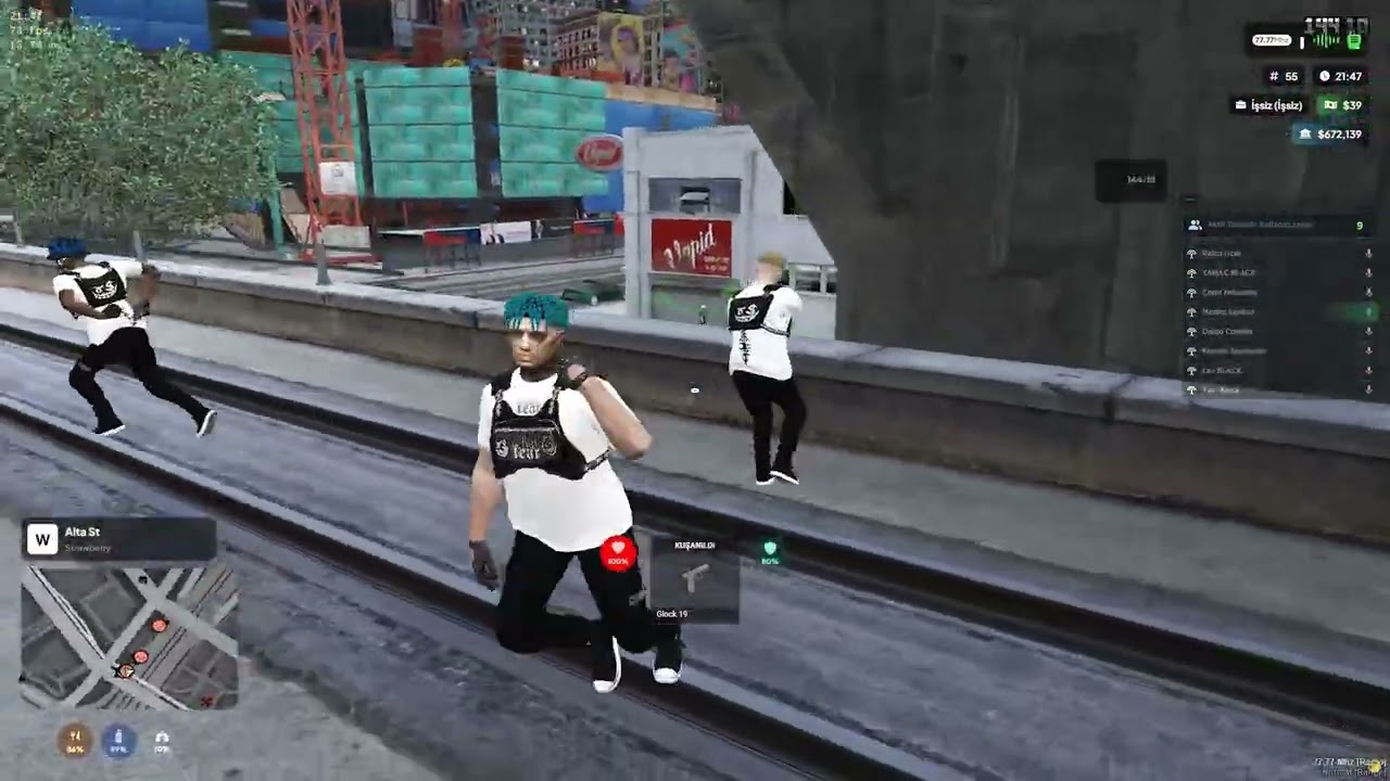 Serseriler De Özler / Shakur Black #shakur #borp #fivem #night #vesperion