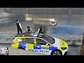 Falling into the river thames  gta 5 lspdfr police mod