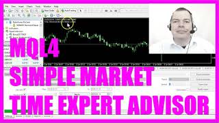 MQL4 TUTORIAL - SIMPLE MARKET-TIME EXPERT ADVISOR