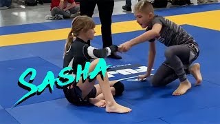 Jiu Jitsu Girl vs Boy at Fuji BJJ Dayton