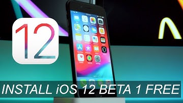 How To Install iOS 12 Beta 1 FREE No Computer/Developer Account