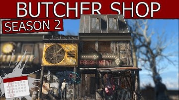 Fallout 4 Settlement Building - Butcher Shop (Store)
