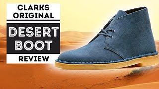 CLARK'S ORIGINAL DESERT BOOT  A REVIEW OF THE MOST ICONIC CHUKKA BOOT OF ALL TIME