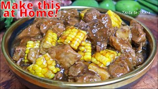 Tastiest Beef recipe💯👌After Watching this Video❗You will want to buy Corn &amp; Beef in the market