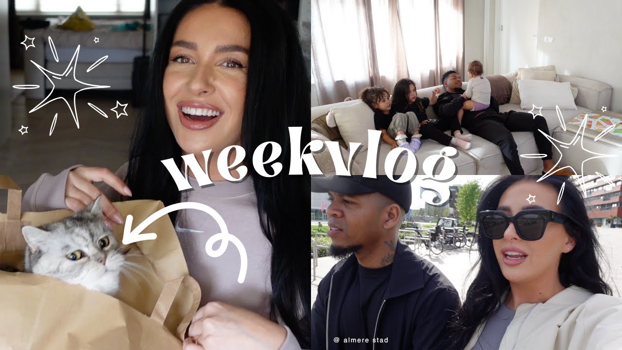 WEEKVLOG #608 // Een horror nacht 😭 & verdwaalde kat in tas! 💗 Manon