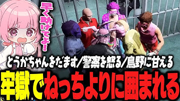 【ストグラ】牢屋治療にきたらねっちょり犯罪者に囲まれ、警察に見放されるももみｗｗｗ【 #小花衣ももみ / 切り抜き 】