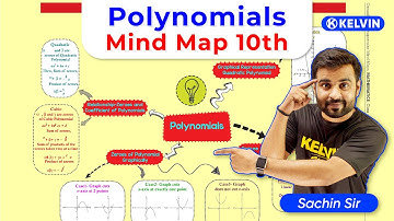 Polynomial in One Shot | CBSE Class 10 Maths Chapter 2 | CBSE 10 - MindMap | NCERT Kelvin