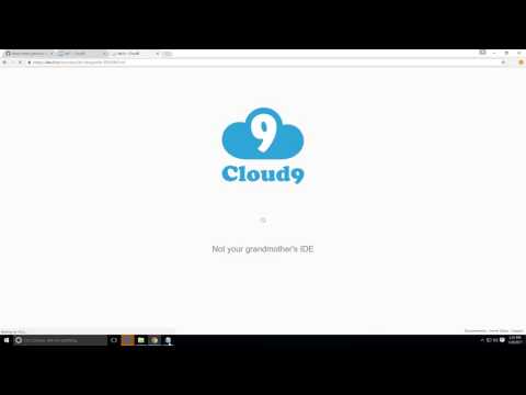 How to use cloud9 with Github