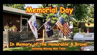Memorial  Day Missing Man Table