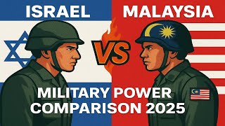 Israel Vs Malaysia Military Power Comparison 2025 | Malaysia Vs Israel Military Comparison 2025