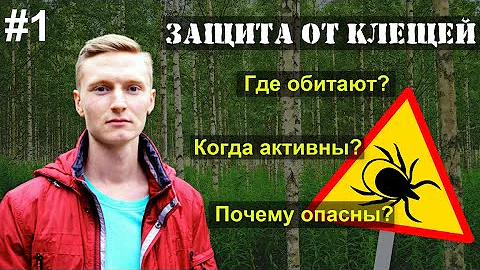 КАК ЗАЩИТИТЬСЯ от укуса КЛЕЩЕЙ в 2021 #1 | ГДЕ обитают, КАК выглядят иксодовые клещи