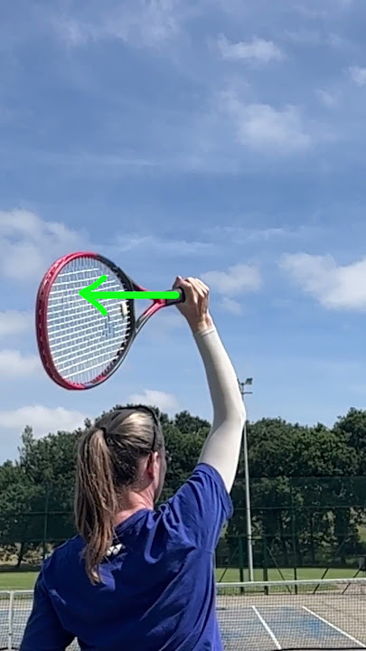 #tennistechnique Forearm pronation on the #tennisserve