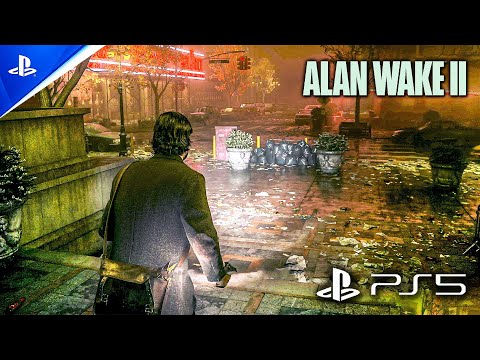 Alan Wake 2 - PS5 60FPS Performance Mode Gameplay