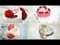 Top Decorate Beautiful Heart Cake With Buttercream Flowers | Tổng Hợp Mẫu Bánh Tim Trang Trí Hoa Đẹp