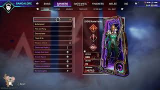 New Mythic Frame For Bangalore Worlds Beyond, Temporal Chaos Ce. Apex Legends -Highlight- Aug24