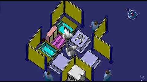 Delmia Simulation Video