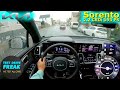 2023 Kia Sorento 2.2 CRDi AWD 194 PS CITY POV DRIVE with Fuel Consumption