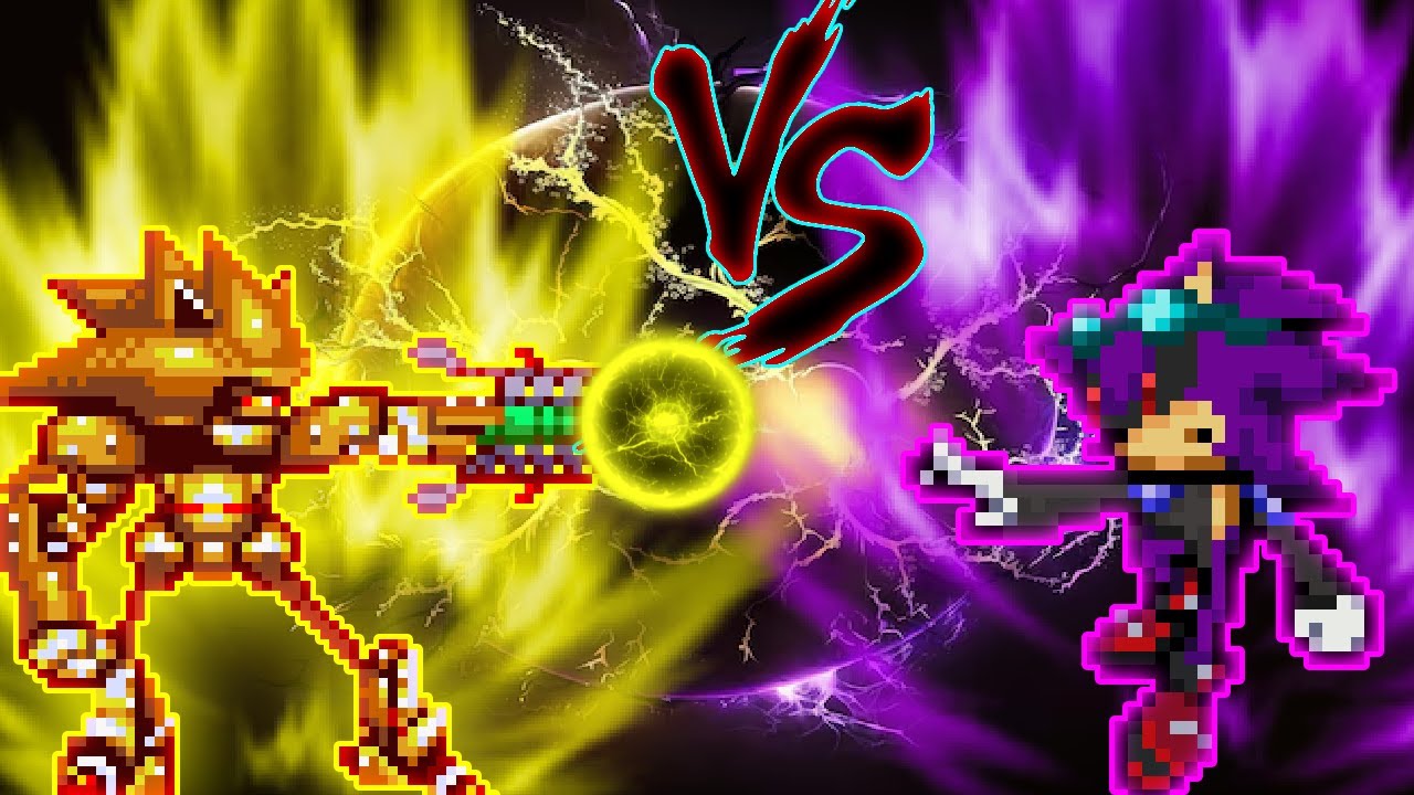 [MUGEN] Mecha Sonic V2 Nitro OP Buff VS Scourge OP Buff (Requested By ...