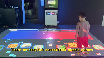 Interactive Floor Projection Games