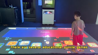 Interactive Floor Projection Games