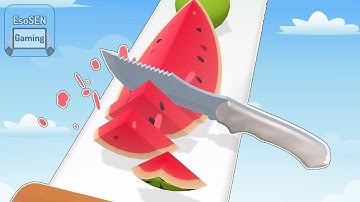 Perfect Slices | All Level Gameplay | Android, iOS | Satisfying Mobile Tiktok Games | NEW UPDATE #3