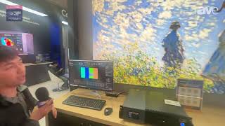 ISE 2025: Colorlight Demonstrates ColorAdept LED Panel Wall Projection Software screenshot 3