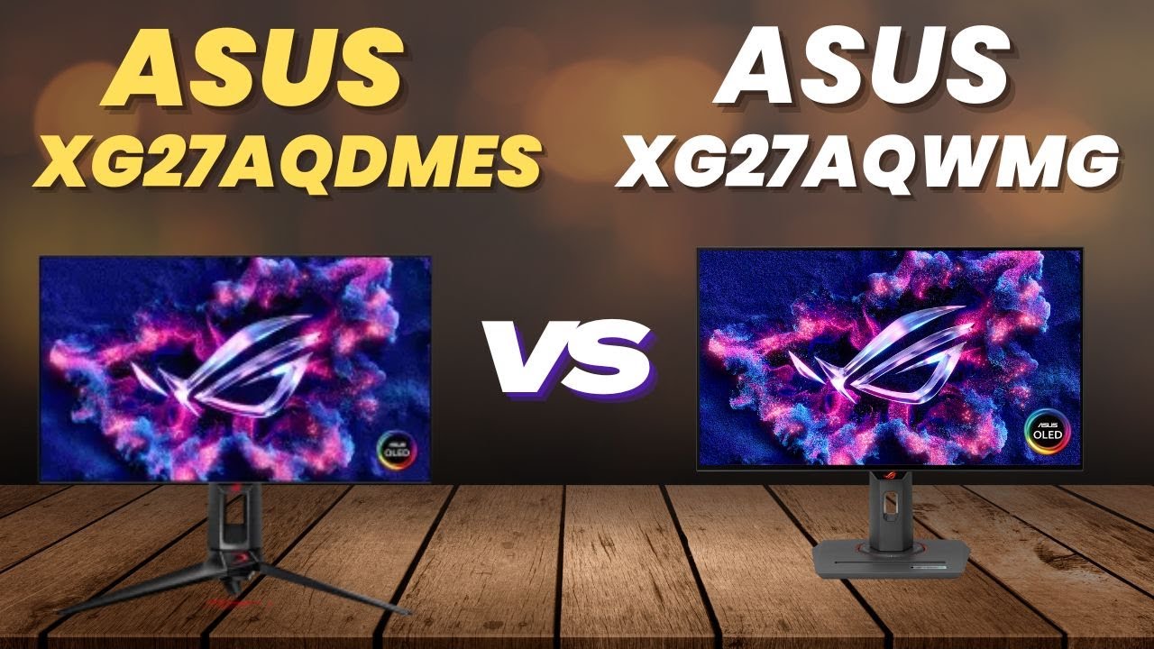 Asus ROG Strix OLED XG27AQDMES vs Asus ROG Strix OLED XG27AQWMG 🔥 ...