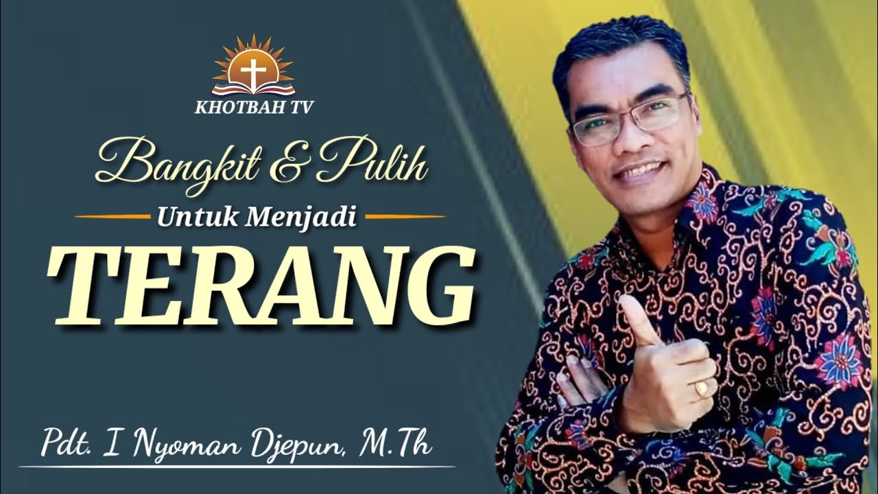 Khotbah Ibadah Penyegaran Iman - Roma 8:26-28 | Pdt. I Nyoman Djepun, M.Th
