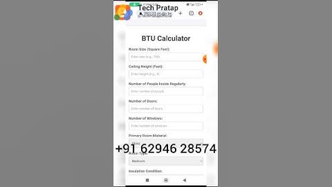 Ac calculator in blogger #blogger #shorts