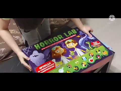 обзор Распаковка опытов Horror Lab, #мtv1