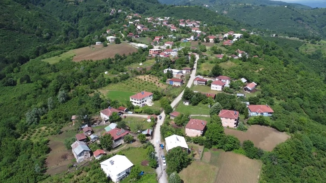 DÜZCE MERKEZ KÖYÜ OLAN DÜVERDÜZÜ KÖYÜ DRONE ÇEKİMİ PART 2
