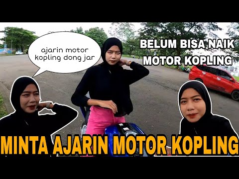 NYORIDE BARENG KAK FEBRI || MINTA AJARIN NAIK MOTOR KOPLING