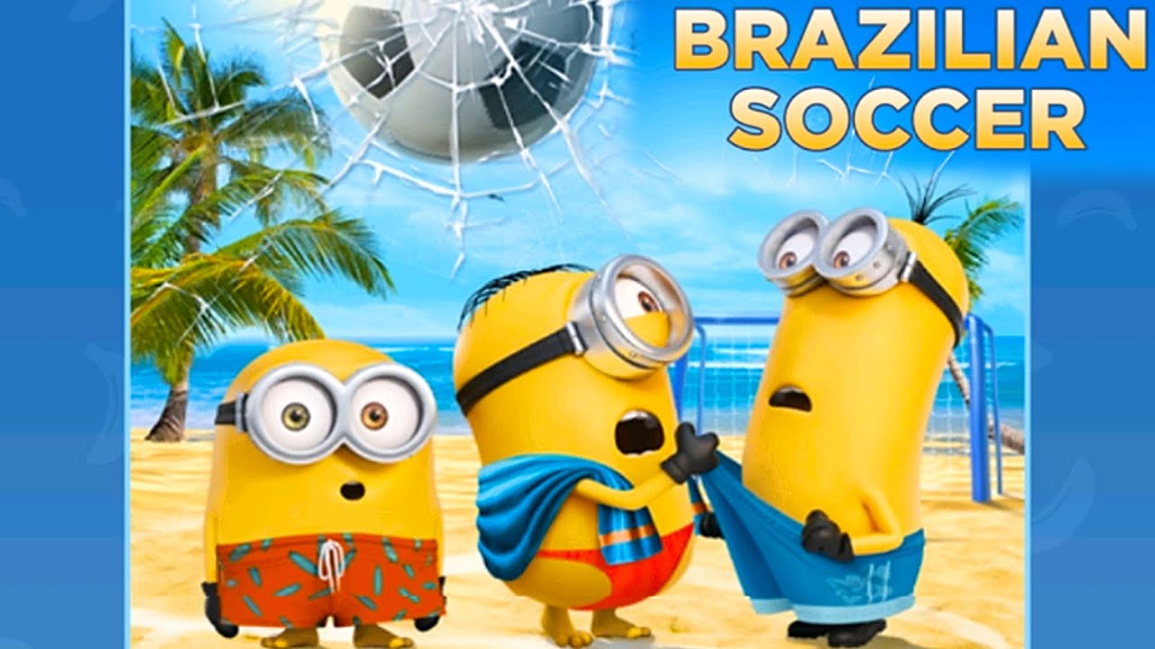 Despicable me Minion Rush Brazilian Soccer ! New Special Mission and
