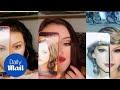 Chinese makeup artist transforms herself into celebrities  daily mail