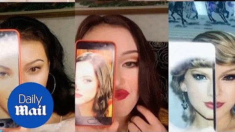 Chinese make-up artist transforms herself into celebrities - Daily Mail - DayDayNews